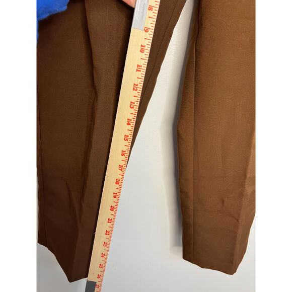 Salon Studio Pull On Vintage Pants ~ Sz 8P ~ Brown~ High Rise ~ - Picture 6 of 9